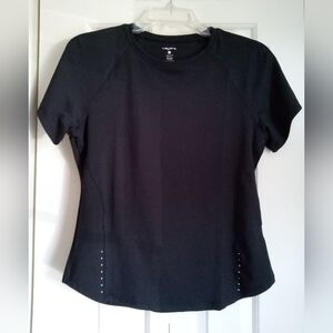 Layers 8 black short sleeve tee -  small never been worn NWOT